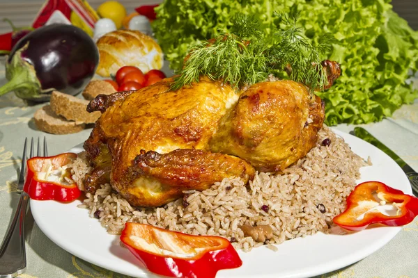 Otantik Osmanlı tavuk yemeği