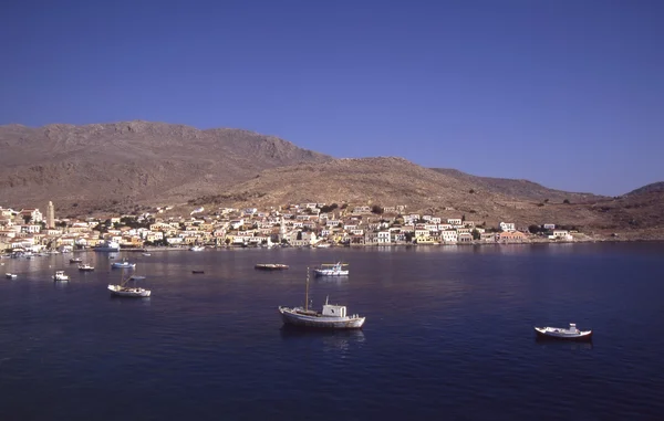 'Halki (Chalki) Island, Greece' — 图库照片