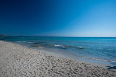 Yunanistan 'ın Naxos adasındaki Plaka plajı