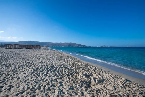 Plaka Strand Naxos Insel Griechenland — Stockfoto