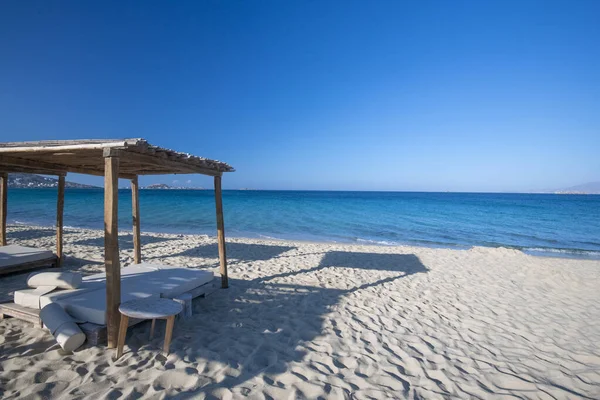 Playa Plaka Isla Naxos Grecia — Foto de Stock