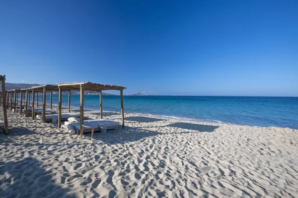 Plaka Strand Naxos Grækenland - Stock-foto