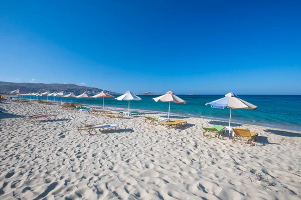 Plaka Strand Naxos Insel Griechenland — Stockfoto