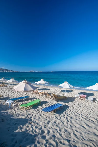Plaka Strand Naxos Insel Griechenland — Stockfoto