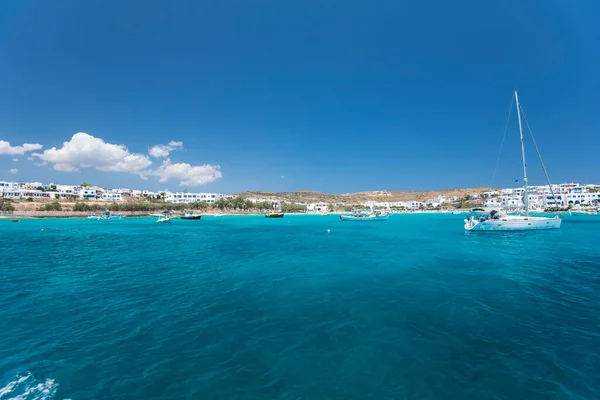 Belles Eaux Bleues Turquoise Plage Des Îles Koufonisia Grèce 2020 — Photo