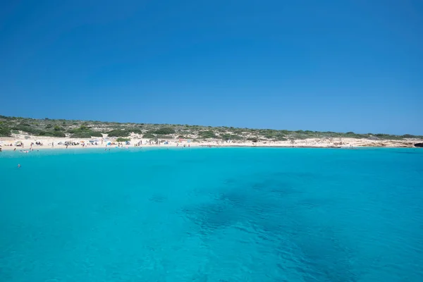 Hermosas Aguas Azules Turquesas Playa Las Islas Koufonisia Grecia 2020 —  Fotos de Stock