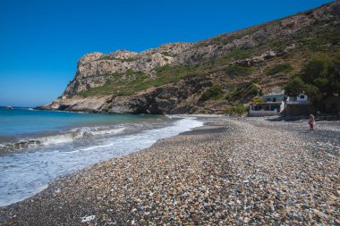 Eleonas bölgesindeki vahşi sahil.