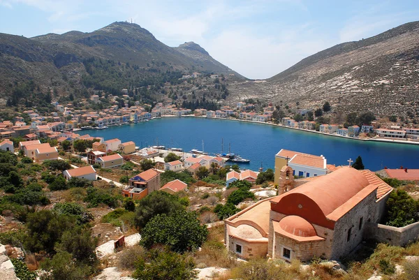 Kastellorizo-Megisti-Grécia — Fotografia de Stock