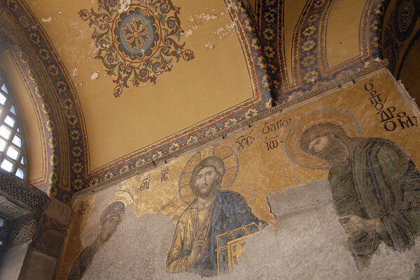 Jesus Christ in Hagia Sophia