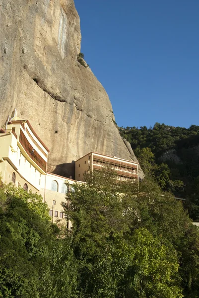 Mega Spilaio klasztoru w Kalavryta — Zdjęcie stockowe