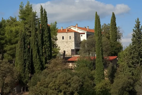 Mosteiro de Agia Lavra em Kalavryta — Fotografia de Stock