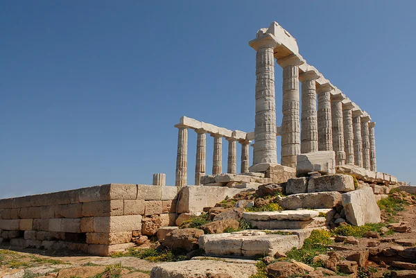 stock image Cape Sounion in Greece