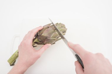 Enginar hazırlanıyor