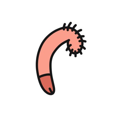 penis doodle icon, vector illustration