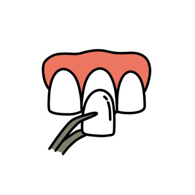 kaplamalar karalama simgesi, vektör illüstrasyonu