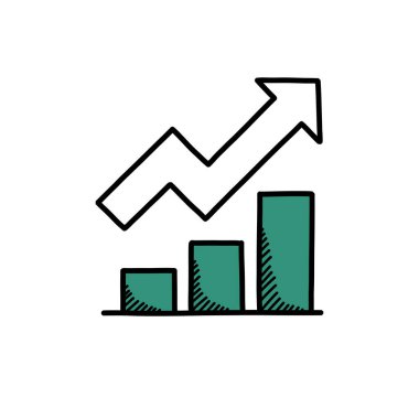 Zamanlama karalama simgesi, vektör illüstrasyonu kaldırılıyor