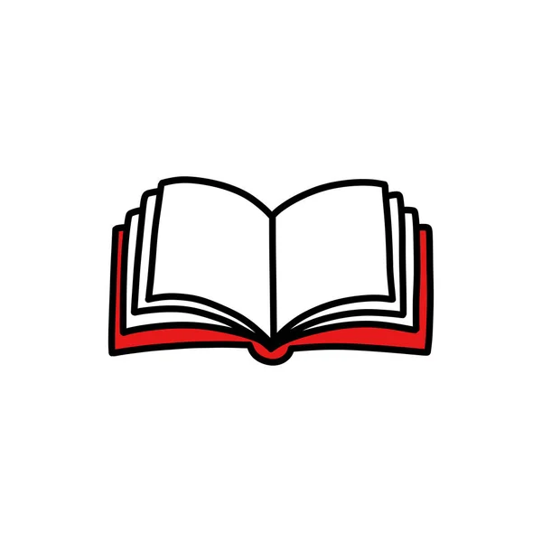 Книга Каракулі Значок Векторні Ілюстрації — стоковий вектор