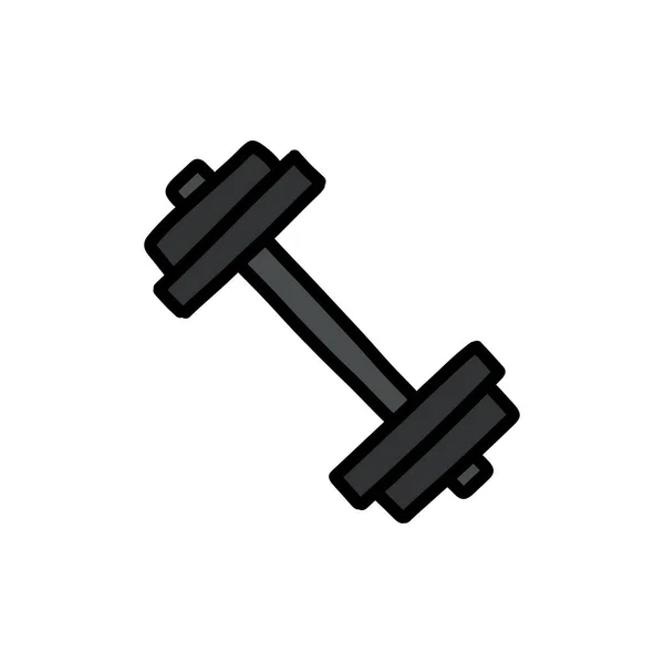 Dumbbell Doodle Icon 일러스트 — 스톡 벡터