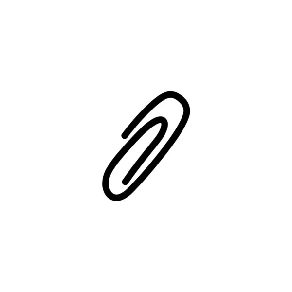 Clip Doodle Symbol Vektorillustration — Stockvektor