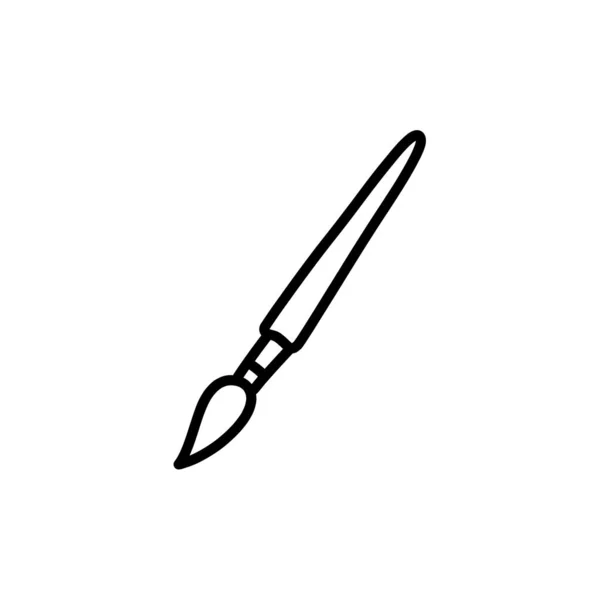 Pinsel Doodle Symbol Vektorillustration — Stockvektor