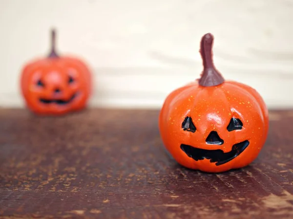 Happy Halloween Oranje Pompoen Viering Oktober Voor Achtergrond Behang Kaart — Stockfoto