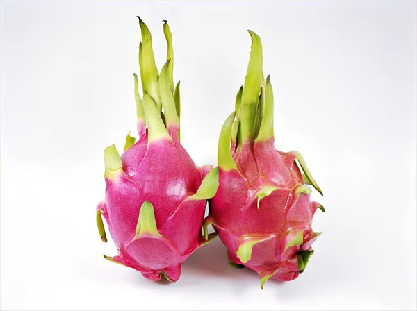 Dragon Fruit Isolated White Background Pitahaya Pitaya — Stock Photo, Image