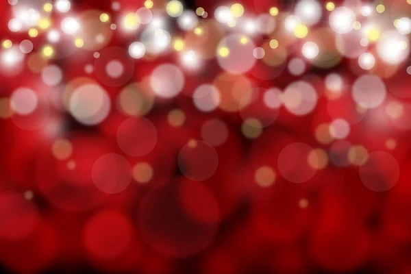 Red Bokeh Abstract Voor Gelukkig Nieuwjaar 2021 Vervaging Cicle Rode — Stockfoto