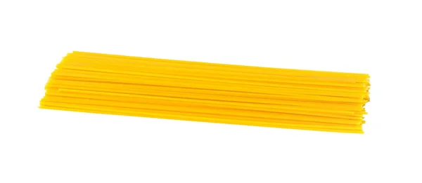 Spaghetti Isoliert Auf Weißem Hintergrund Rohkost Konzept — Stockfoto