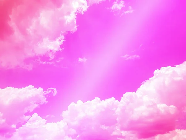 Abstract Wolkenlucht Achtergrond Met Pastelstijl — Stockfoto