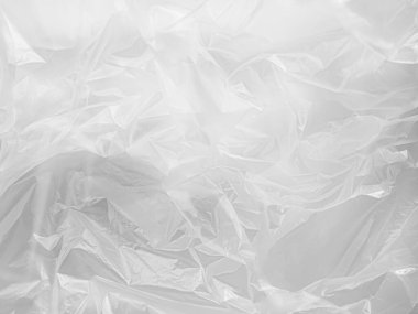 Plastik Beyaz Torba Paket Filmi Grunge Efekt Örtüsü Foton Paket Tasarımı Soyut Gri Doku Örtüsü Elementi Temizleme Polietilen Paket Kalıbı Katman Yüzey Şablonu.