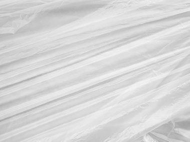 Plastik Beyaz Torba Paket Filmi Grunge Efekt Örtüsü Foton Paket Tasarımı Soyut Gri Doku Örtüsü Elementi Temizleme Polietilen Paket Kalıbı Katman Yüzey Şablonu.