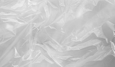 Plastik Beyaz Torba Paket Filmi Grunge Efekt Örtüsü Foton Paket Tasarımı Soyut Gri Doku Örtüsü Elementi Temizleme Polietilen Paket Kalıbı Katman Yüzey Şablonu.