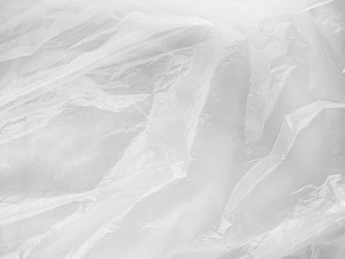 Plastik Beyaz Torba Paket Filmi Grunge Efekt Örtüsü Foton Paket Tasarımı Soyut Gri Doku Örtüsü Elementi Temizleme Polietilen Paket Kalıbı Katman Yüzey Şablonu.