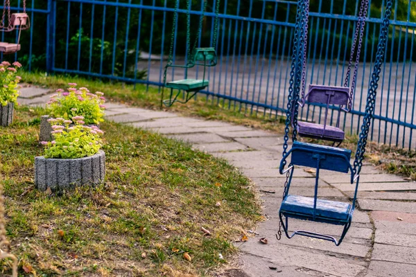 Lunaparkta boş oyun alanı