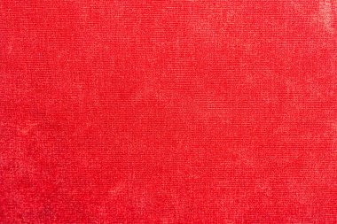 Kırmızı kadife desen, arka plan olarak kırmızı kadife kadife koltuk, tekstil deseni