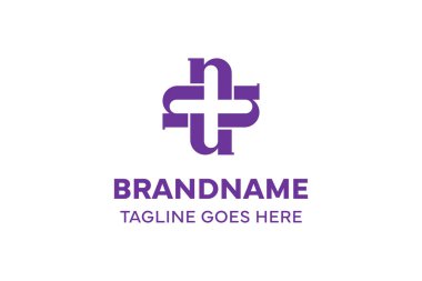 NNNN UUUU BM Tıbbi Haç Logosu, sağlık, bakım ve profesyonelliği simgeliyor