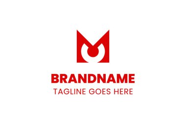 MU ya da M-Eye Logosu harfleri, M-MU-UM harfleri olan her marka için uygundur.