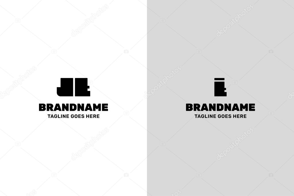 Letters JT IT Bold Monogram Logo, symbolizing strength and professionalism for TJ IT Initials