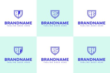 Harfler BD BE BF BG BH Kalkan Hattı Logosu, DB FB GB Baş harfleri