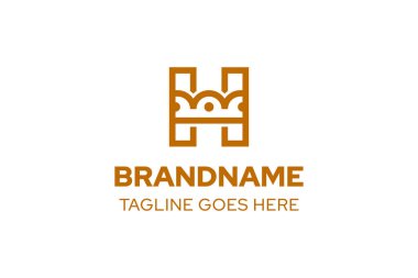 H harfi basit logo, prestiji, liderliği ve mükemmelliği simgeliyor.