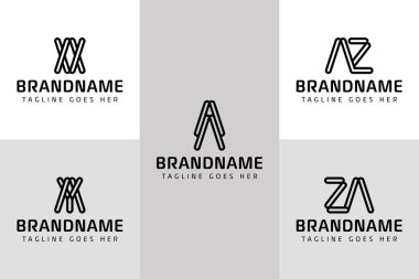 AA AV AZ ZA Monogram Logosu, AA VA YA ZA baş harfleri