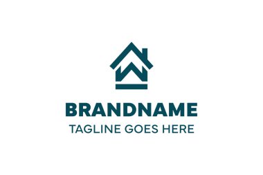 W Harfi Modern Logo, yapıyı, konforu ve modern yaşamı simgeliyor.