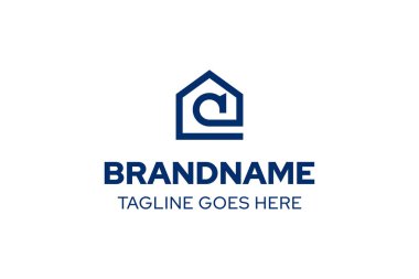 Ev Monolini Logosu, barınağı, sıcaklığı ve sadeliği sembolize ediyor.