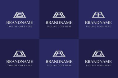 Harfler BG BH BI BJ BL Gümüş Çubuk Logosu, zenginliği, değeri ve yüksek kaliteyi simgeliyor