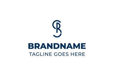 SR RS Modern Logosu harfleri, SR RS baş harfli her işletmeye uygun