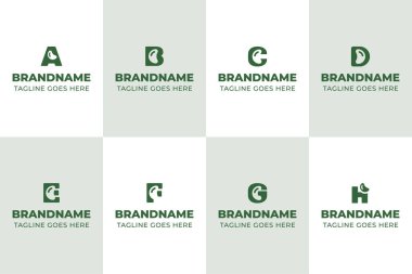 A B C D E F G H Logo Kümesi, doğal enerjiyi, sürdürülebilirliği ve organik gücü simgeler.