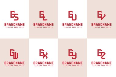 GS GT GU GV GW GY GZ Monogram Logosu, SG TG UG VG WG XG YG baş harfleri