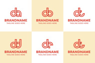 Harfler da db dc dd de dg Logo Satırı, ad bd cd dd gd baş harfleri