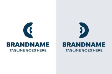 C ya da D harfi Cornea Eye logosu, berraklığı, anlayışı ve odaklanmış görüşü simgeliyor.