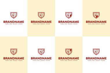 EN EO EQ EQ ER ES ET AB Kalkan Hattı Logosu, NE OE PE RE SE TEUE Baş harfleri